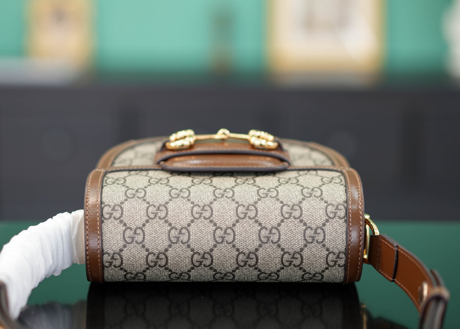 Gucci Horsebit Mini-Tasche Größe: 17 x 187,5 cm