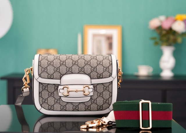 Beg mini Gucci Horsebit Saiz：17*187.5cm