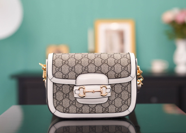 Beg mini Gucci Horsebit Saiz：17*187.5cm