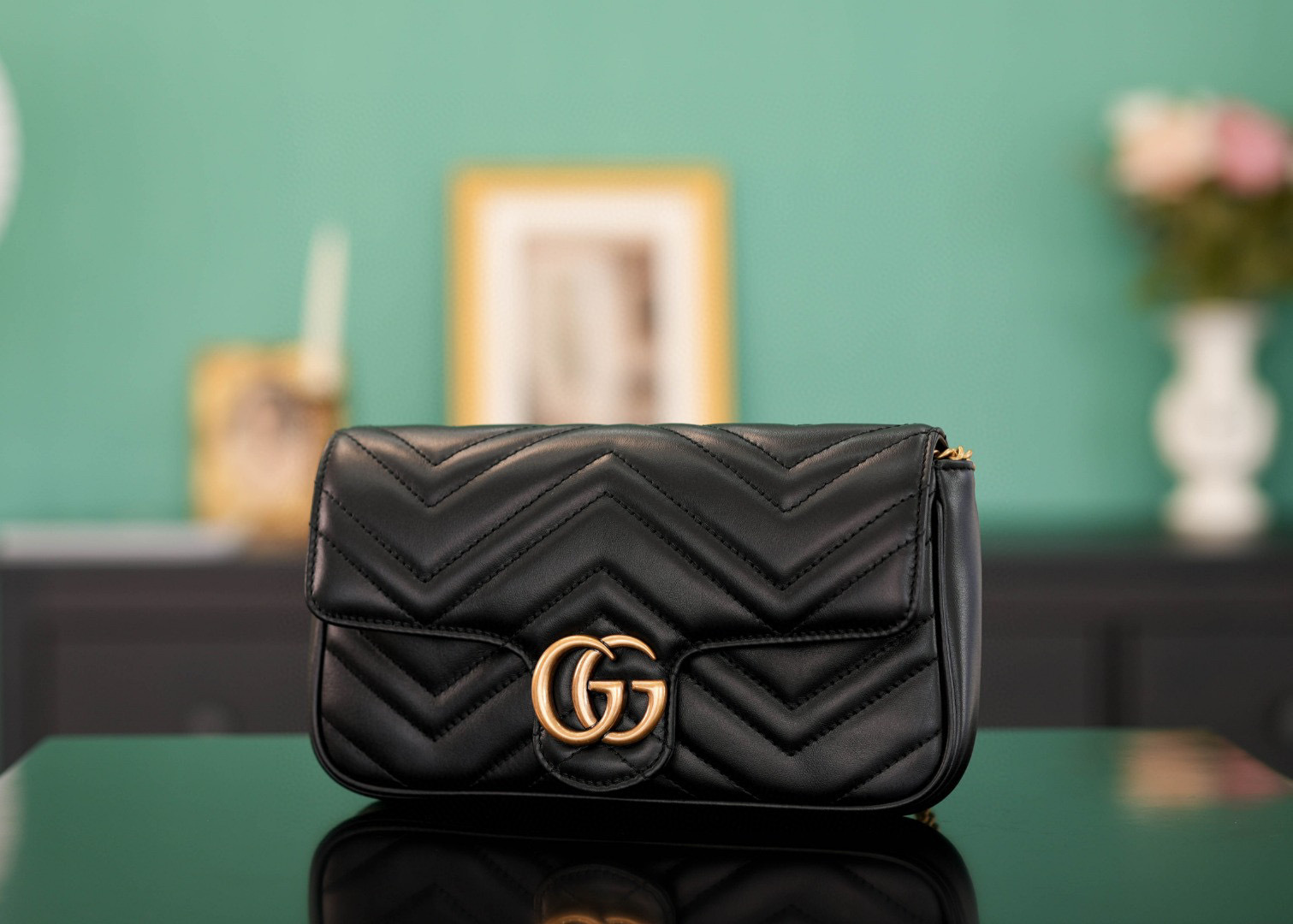 Gucci GG Marmont bag Size：21*12*5cm