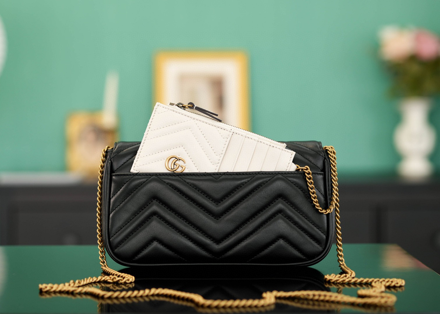 Gucci GG Marmont bag Size：21*12*5cm