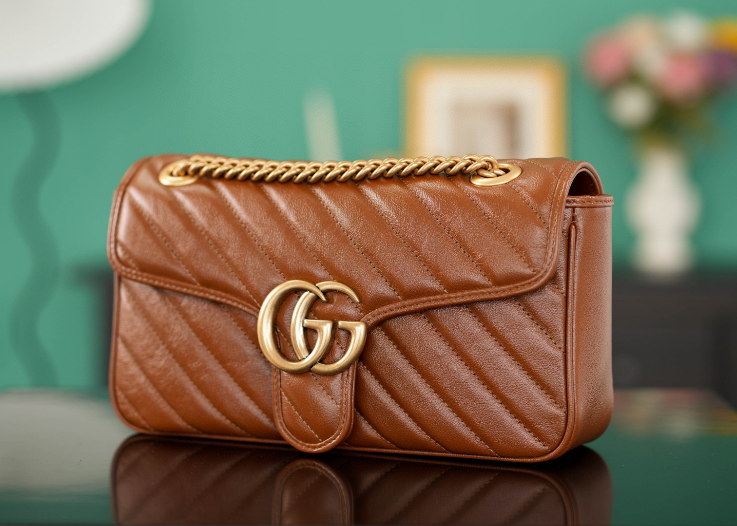 Gucci GG Marmont Tasche Größe: 21*12*5cm