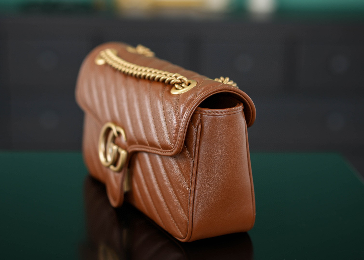 Gucci GG Marmont Tasche Größe: 21*12*5cm