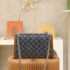 Gucci Denim Dionysus Tasche Größe: 28 x 17 x 9 cm