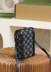 Beg Gucci Denim 1955 Saiz：11.5*17*4sm