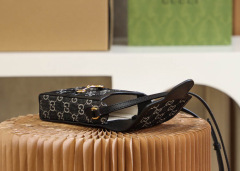 Beg Gucci Denim 1955 Saiz：11.5*17*4sm