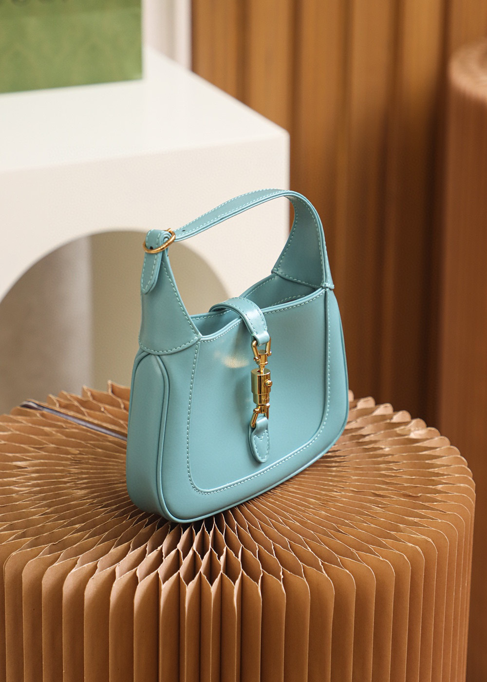 Gucci Jackie 1961 Denim Mini Größe: 19 x 13 x 3 cm