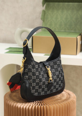 Gucci Jackie 1961 Saiz Denim：28*19*4.5cm