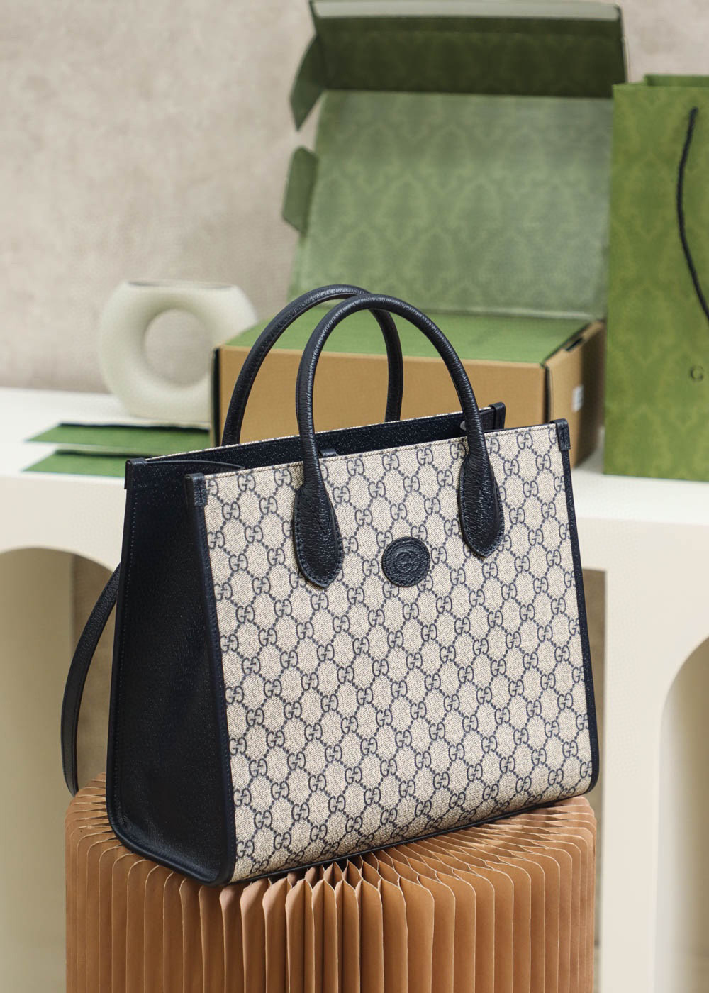 Borsa tote Gucci GG Dimensioni: 31*26,5*14cm