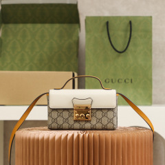 Gucci padlock bag Size：18*10*5cm