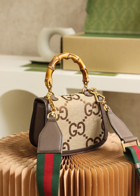 Borsa mini Gucci Retro Slubby Dimensioni: 17*12*7cm