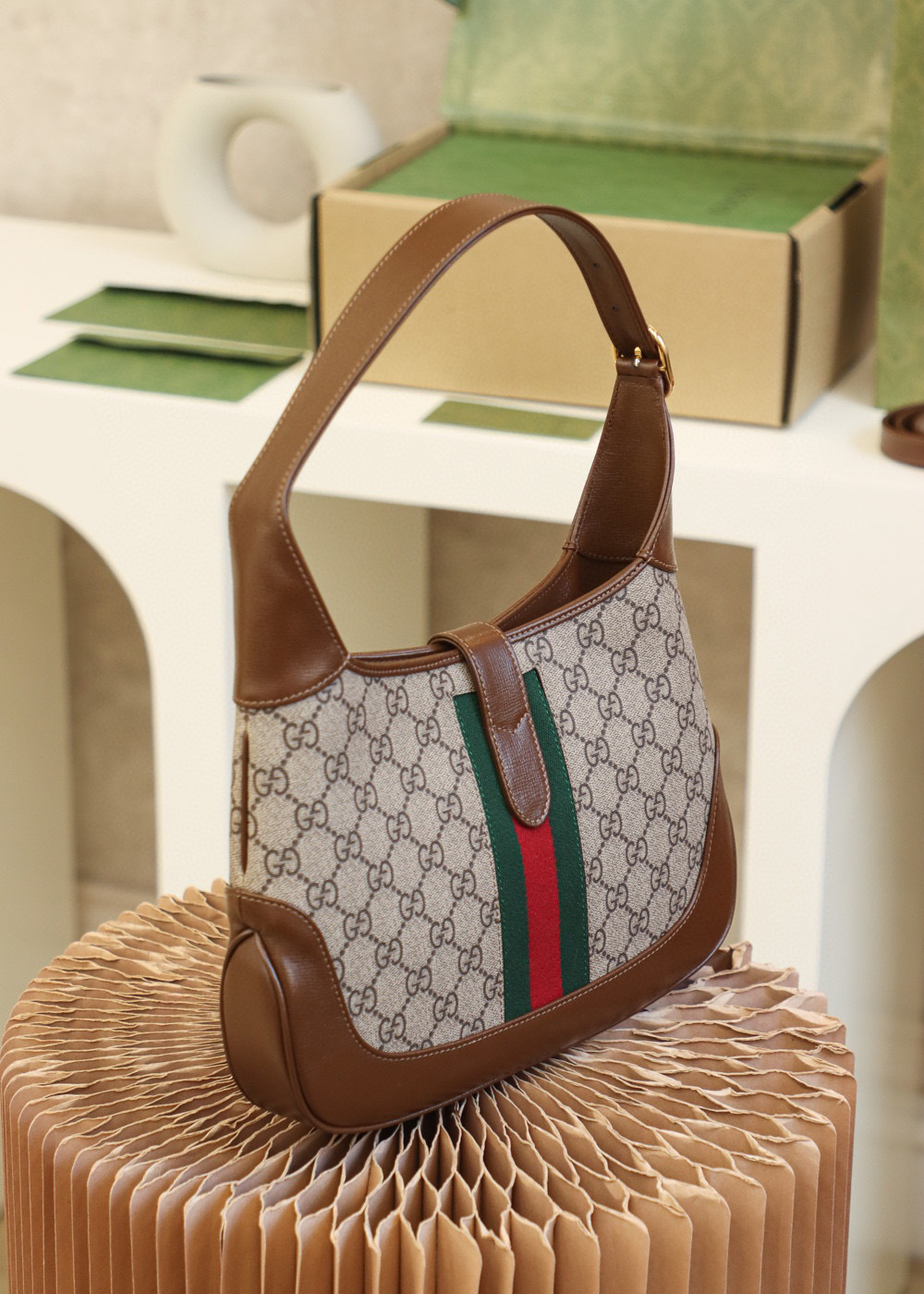 Gucci Jackie1961 bag Size：28*19**4.5cm