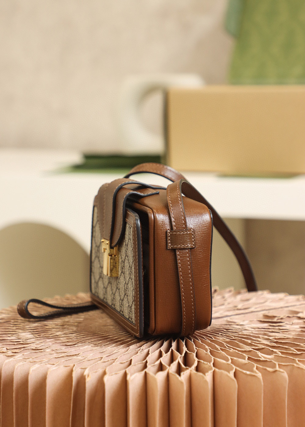 Borsa Gucci GG Retro box Dimensioni: 18*10.5*6.5cm