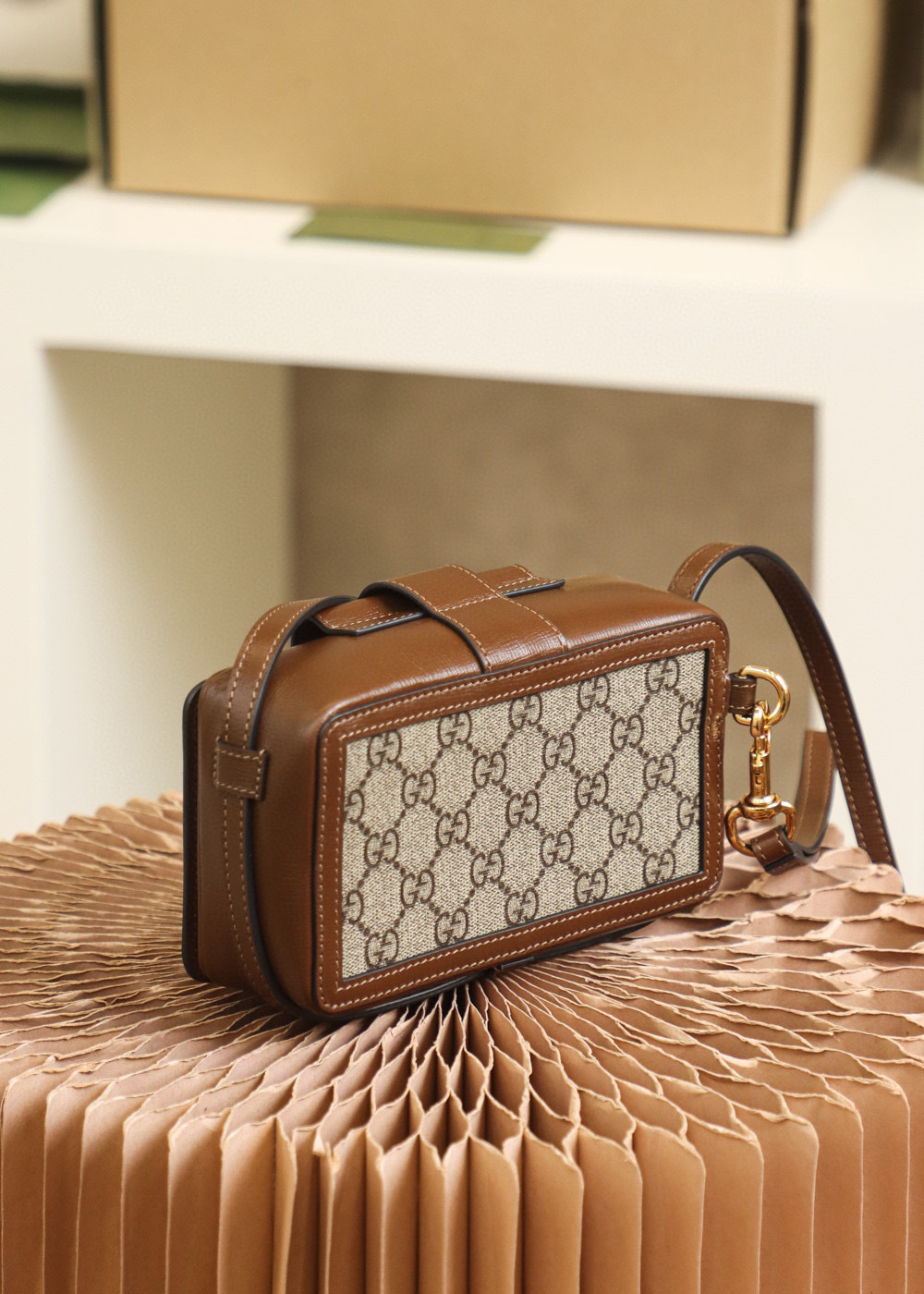 Borsa Gucci GG Retro box Dimensioni: 18*10.5*6.5cm