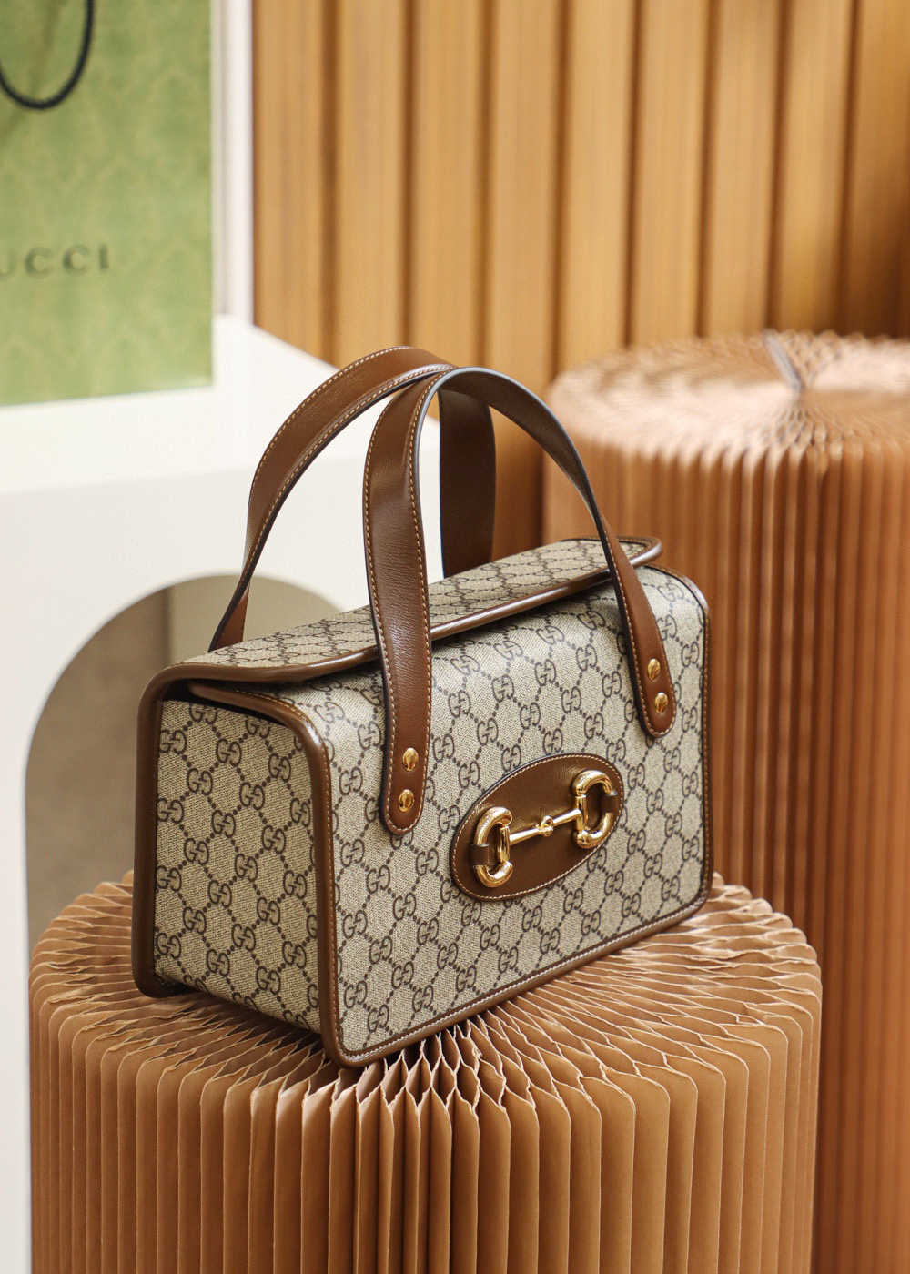 Gucci Horsedit 1955 bag  Size：28*18*11cm