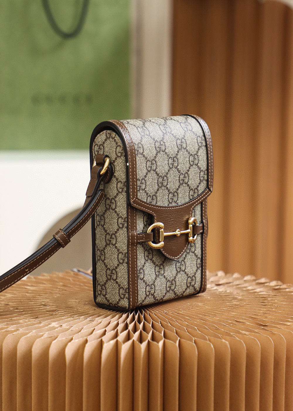 Gucci Majiekou 1955 Tasche Größe: 11,5 x 17 x 4 cm