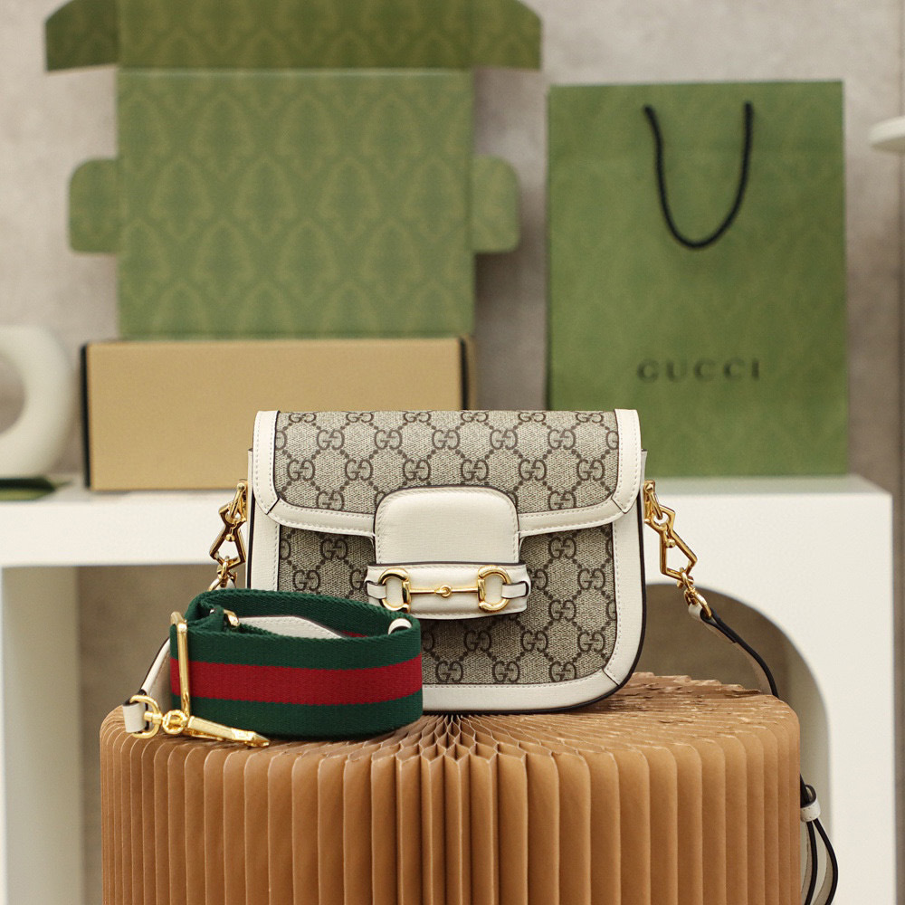 Gucci马街口1955包尺寸：20.5*14.5*5cm