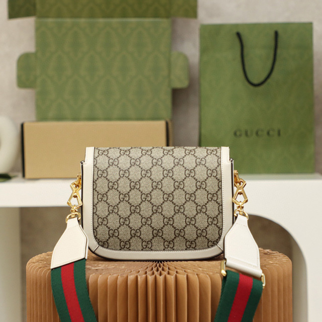 Gucci马街口1955包尺寸：20.5*14.5*5cm