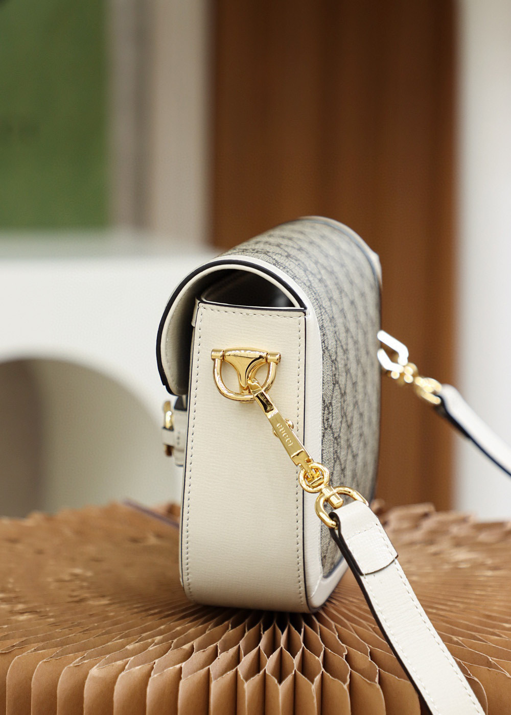 Gucci马街口1955包尺寸：20.5*14.5*5cm