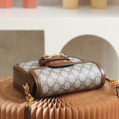 Borsa Gucci Majiekou 1955Dimensioni: 20,5*14,5*5 cm
