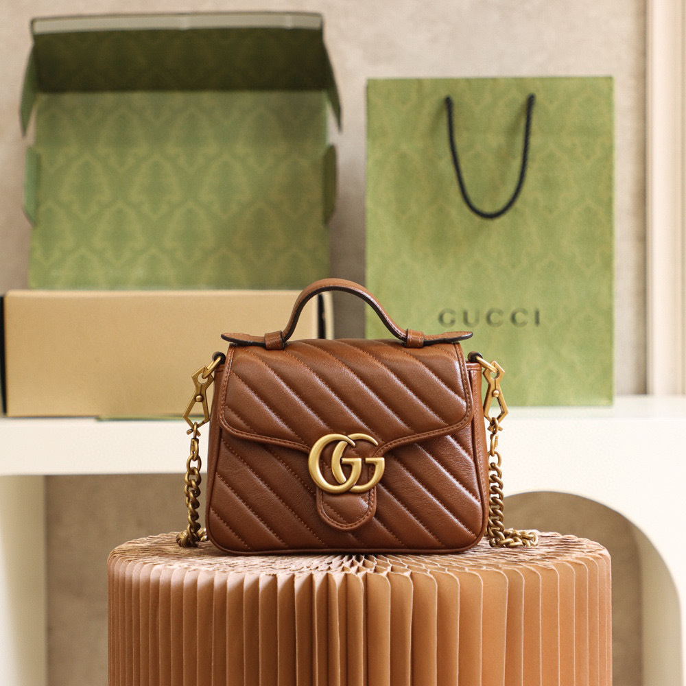 Beg Gucci GG Marmont Saiz：27*19*10.5cm