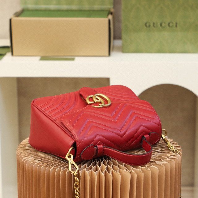 Gucci GG Marmont bag Size：27*19*10.5cm