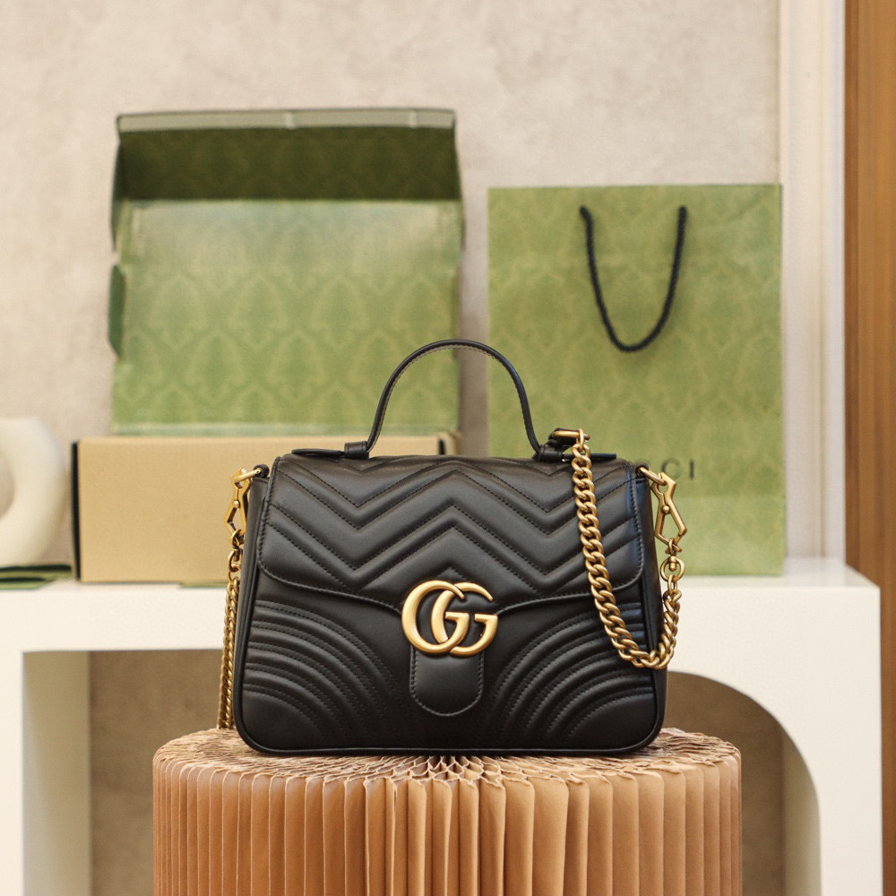 Gucci GG Marmont bag Size：27*19*10.5cm
