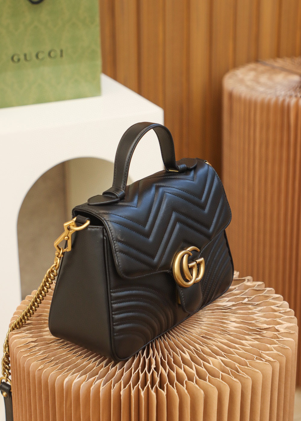 Gucci GG Marmont bag Size：27*19*10.5cm