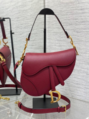 Christian Dior CD saddle Size：24*18*6cm