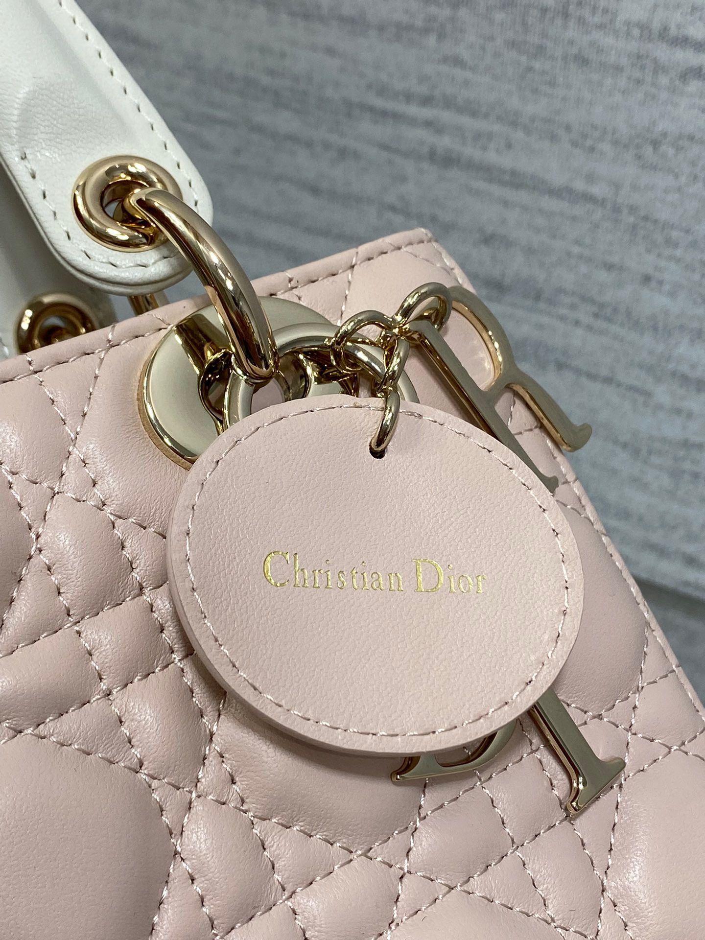 Christian Dior Lady Sige Größe: 20 * 16,5 * 8 cm