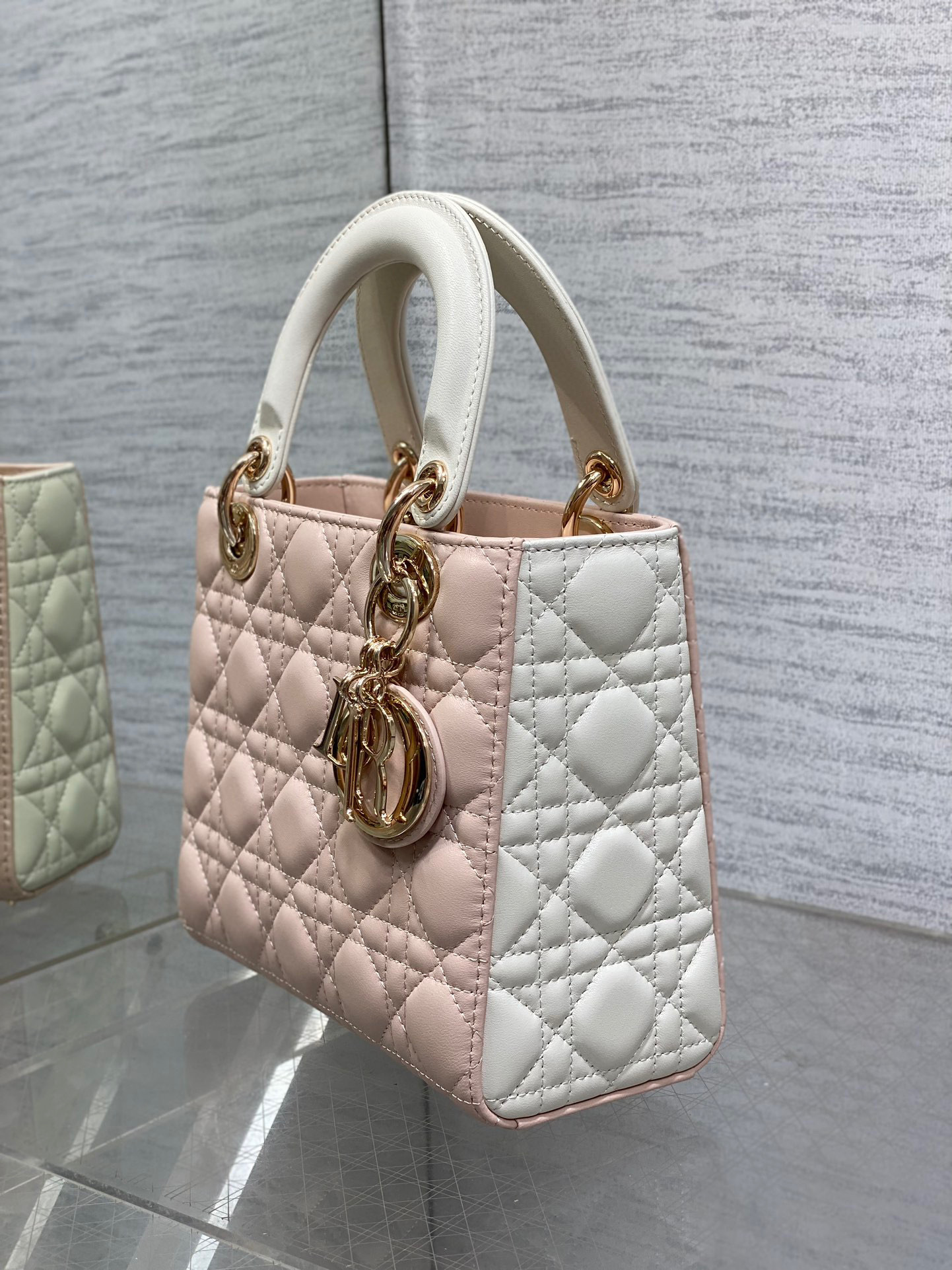 Christian Dior Lady Sige Größe: 20 * 16,5 * 8 cm