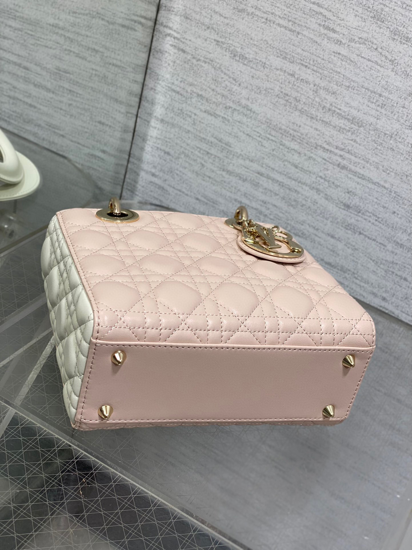 Christian Dior Lady Sige Größe: 20 * 16,5 * 8 cm