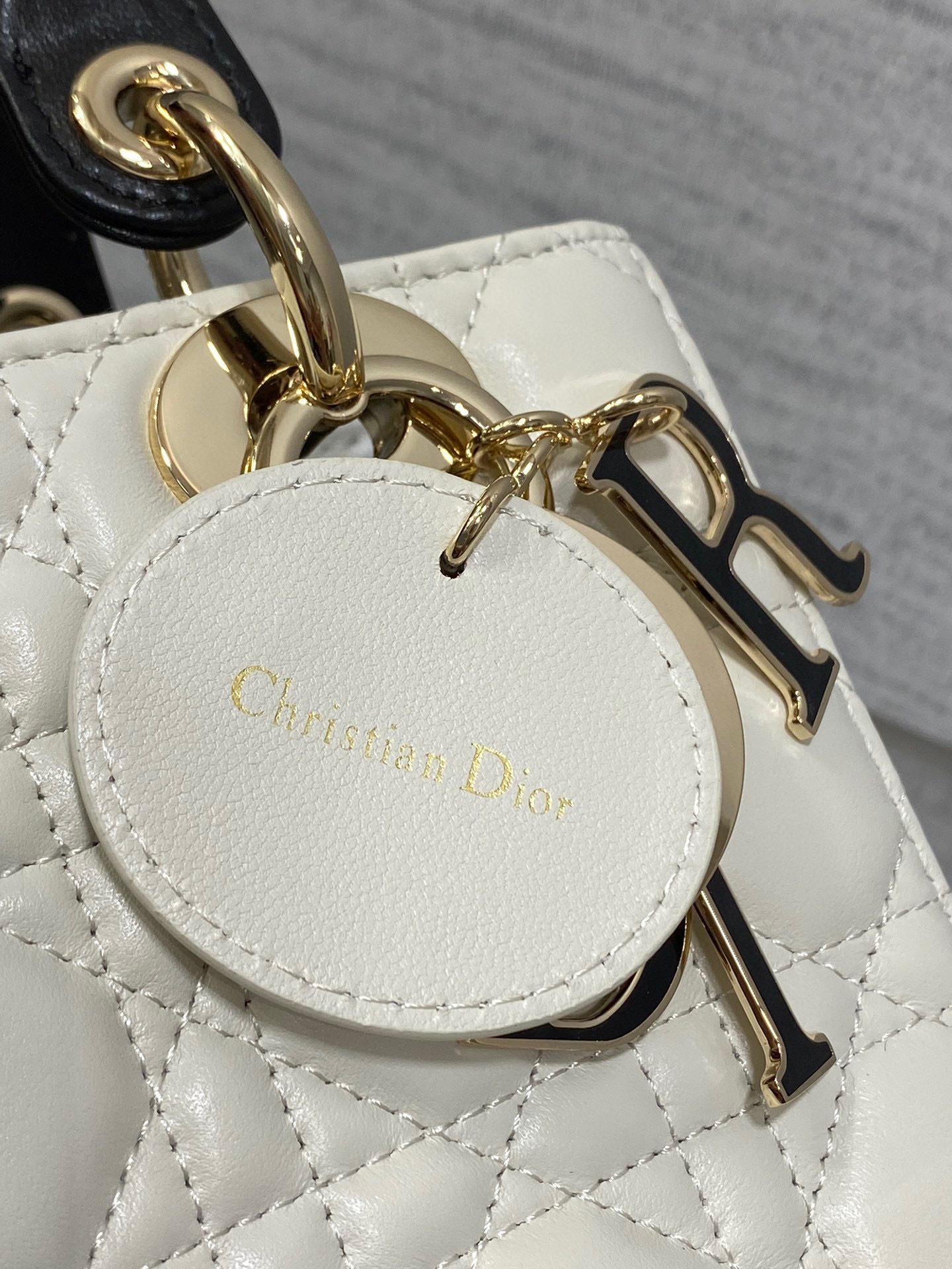 Christian Dior Lady Sige Größe: 20 * 16,5 * 8 cm