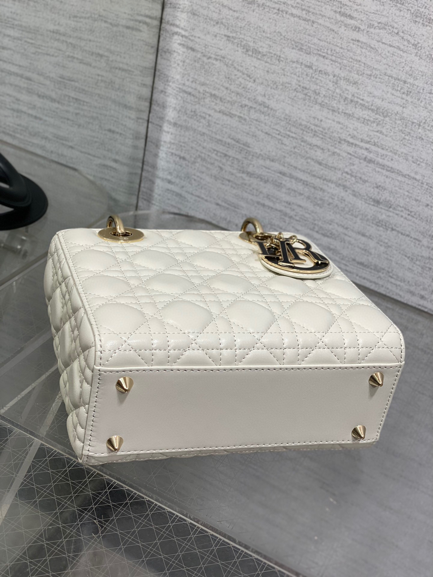 Christian Dior Lady Sige Größe: 20 * 16,5 * 8 cm