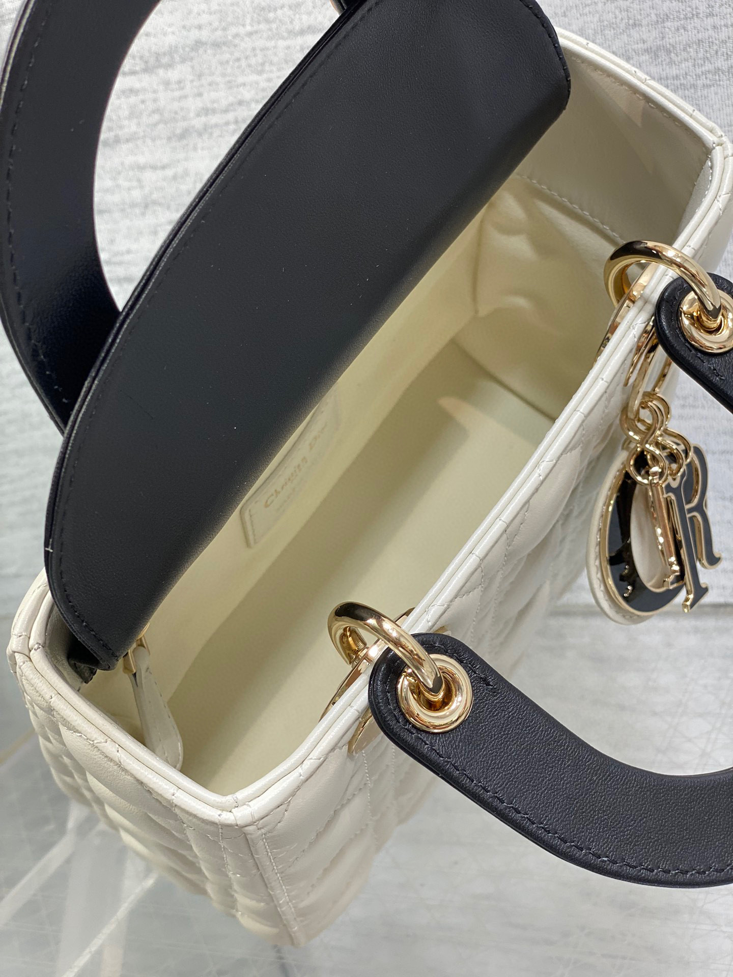 Christian Dior Lady Sige Größe: 20 * 16,5 * 8 cm