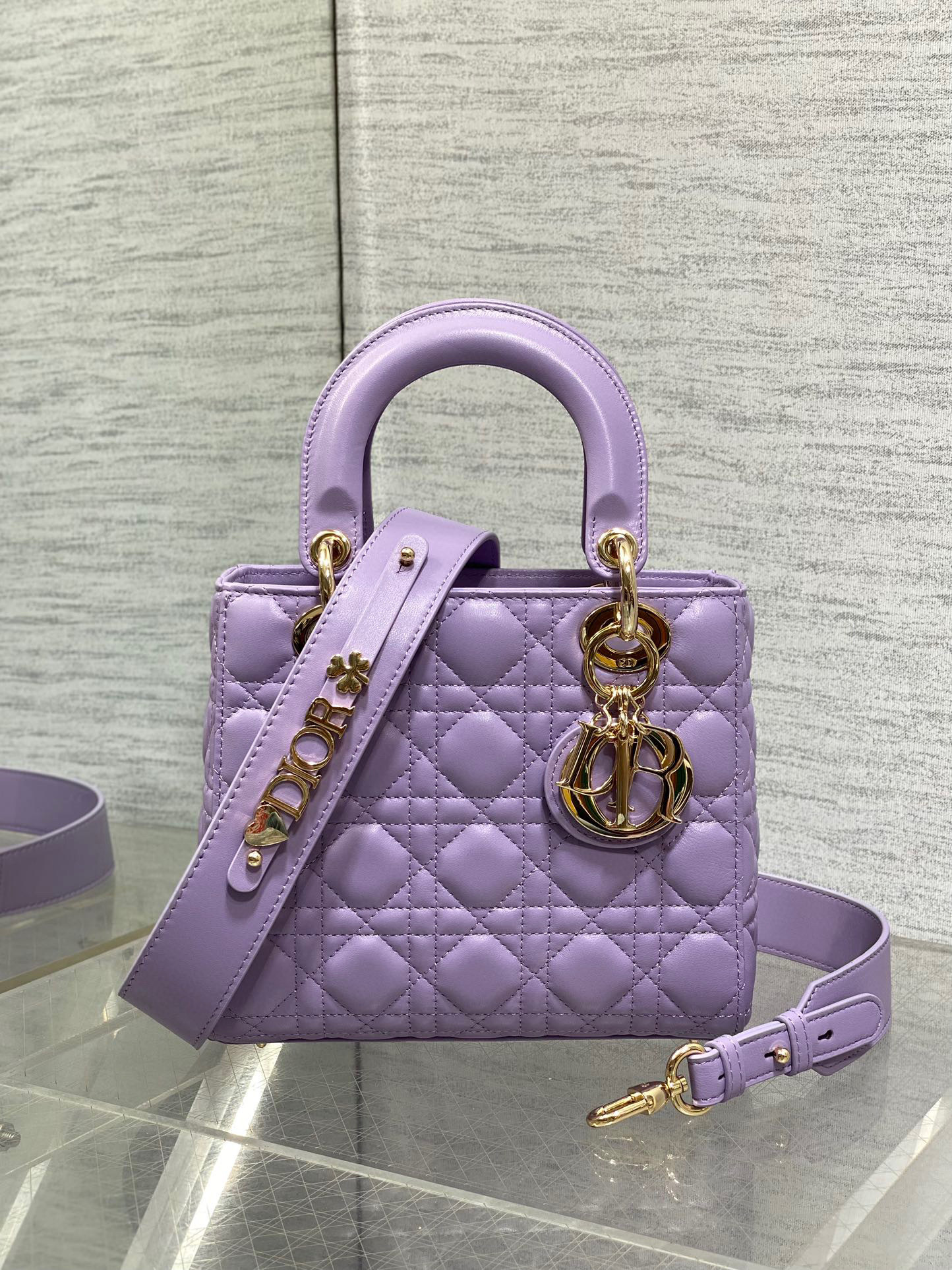 Christian Dior Lady Sige Größe: 20 * 16,5 * 8 cm
