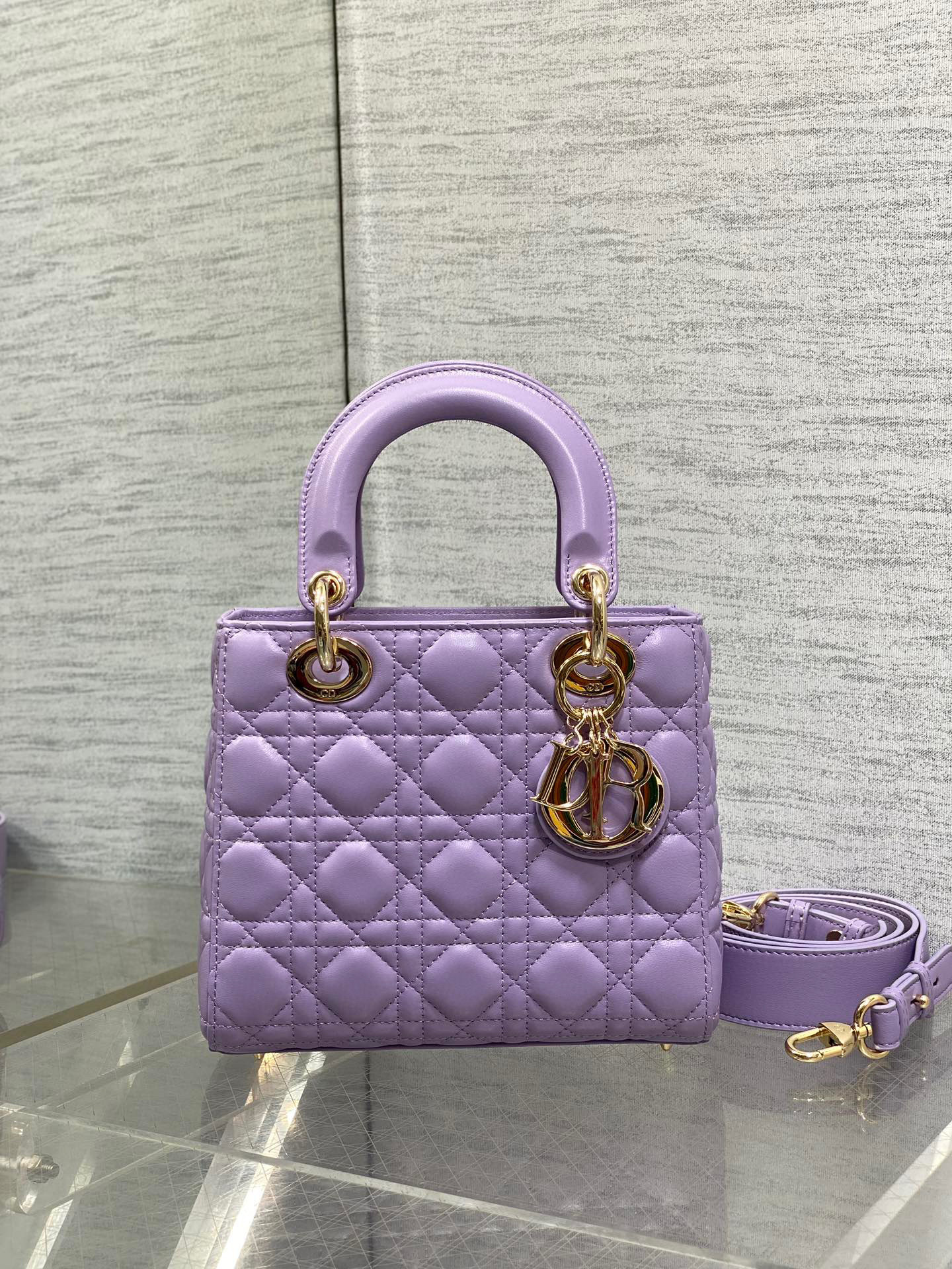 Christian Dior Lady Sige Größe: 20 * 16,5 * 8 cm
