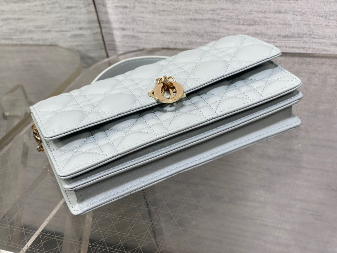 Beg klac rantai Christian Dior Pearl Saiz：21*11*5sm