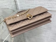 Borsa a mano con catena di perle Christian Dior Dimensioni: 21*11*5cm