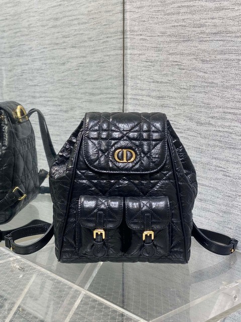 Christian Dior caro backpack bag  Size：23*11*25cm
