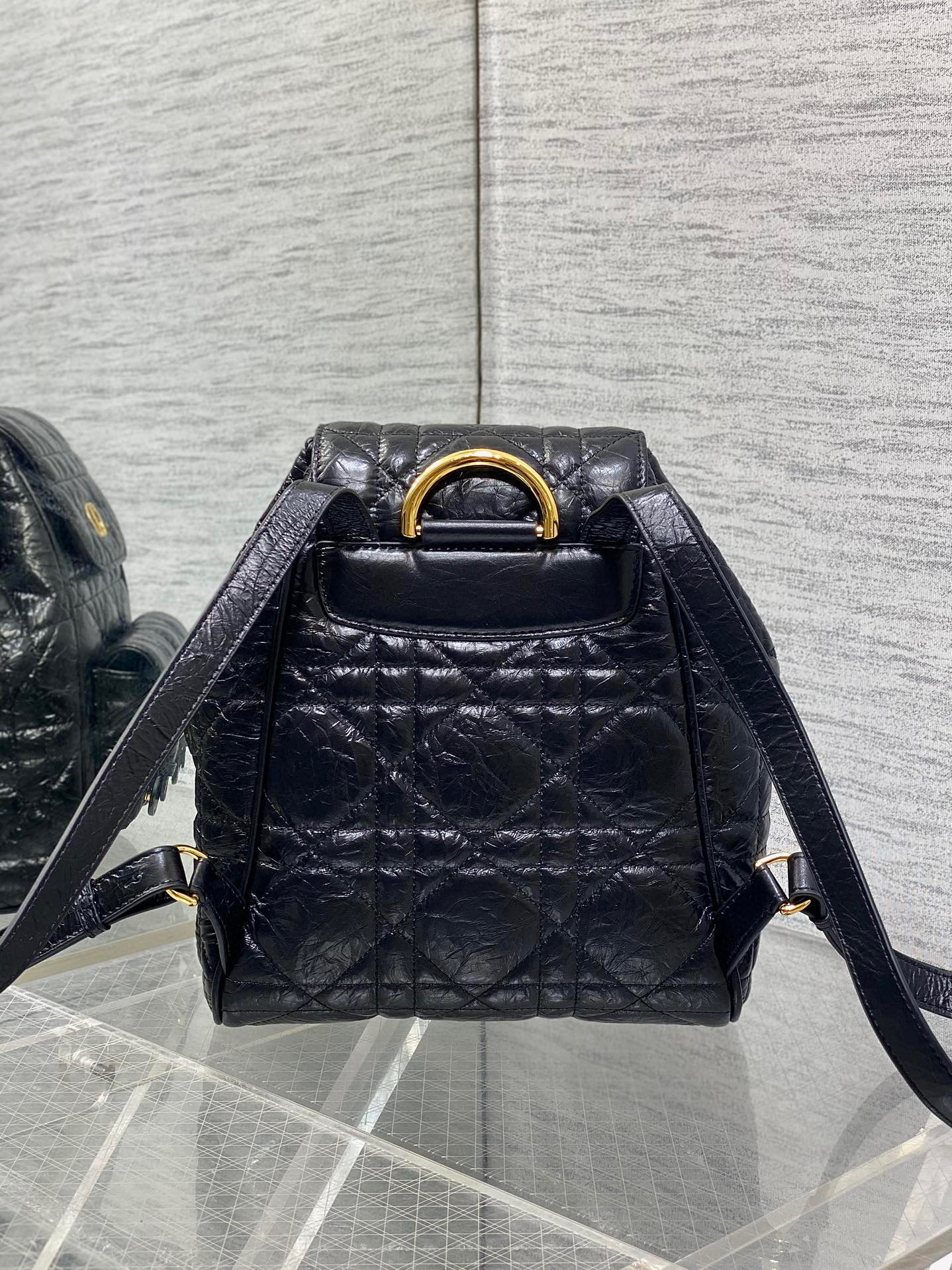 Christian Dior caro backpack bag  Size：23*11*25cm