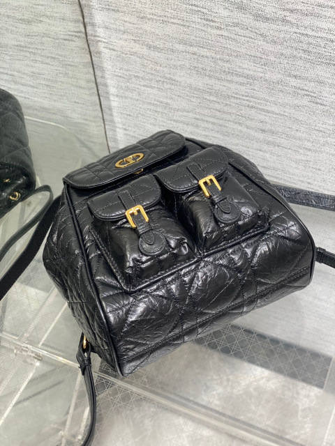 Christian Dior caro backpack bag  Size：23*11*25cm