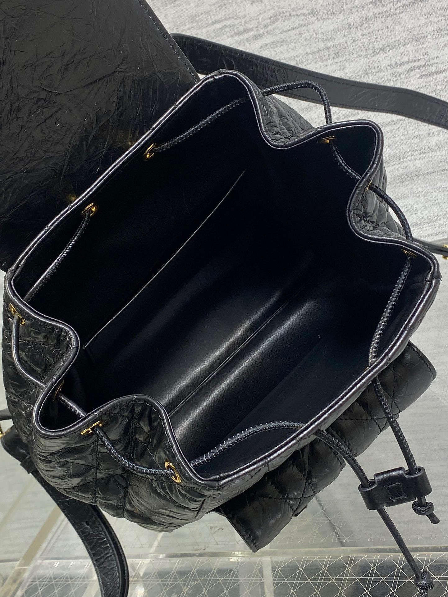 Christian Dior caro backpack bag  Size：23*11*25cm