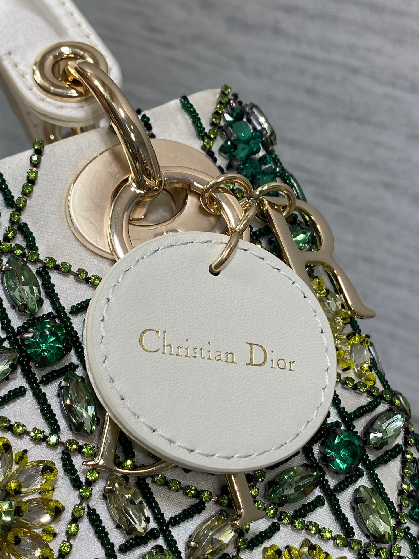 Christian Dior Lady personalisierte Tasche Größe: 24 x 11 x 20 cm