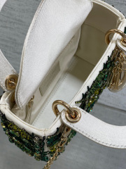 Christian Dior Lady personalisierte Tasche Größe: 24 x 11 x 20 cm