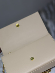 Borsa con frange Yves Saint Laurent Dimensioni: 24*14,5*5 cm