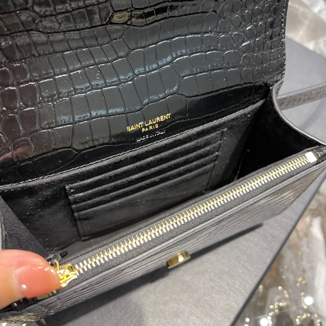 Yves Saint Laurent Beg poket pinggang boleh laras Saiz：18*12*4.5cm