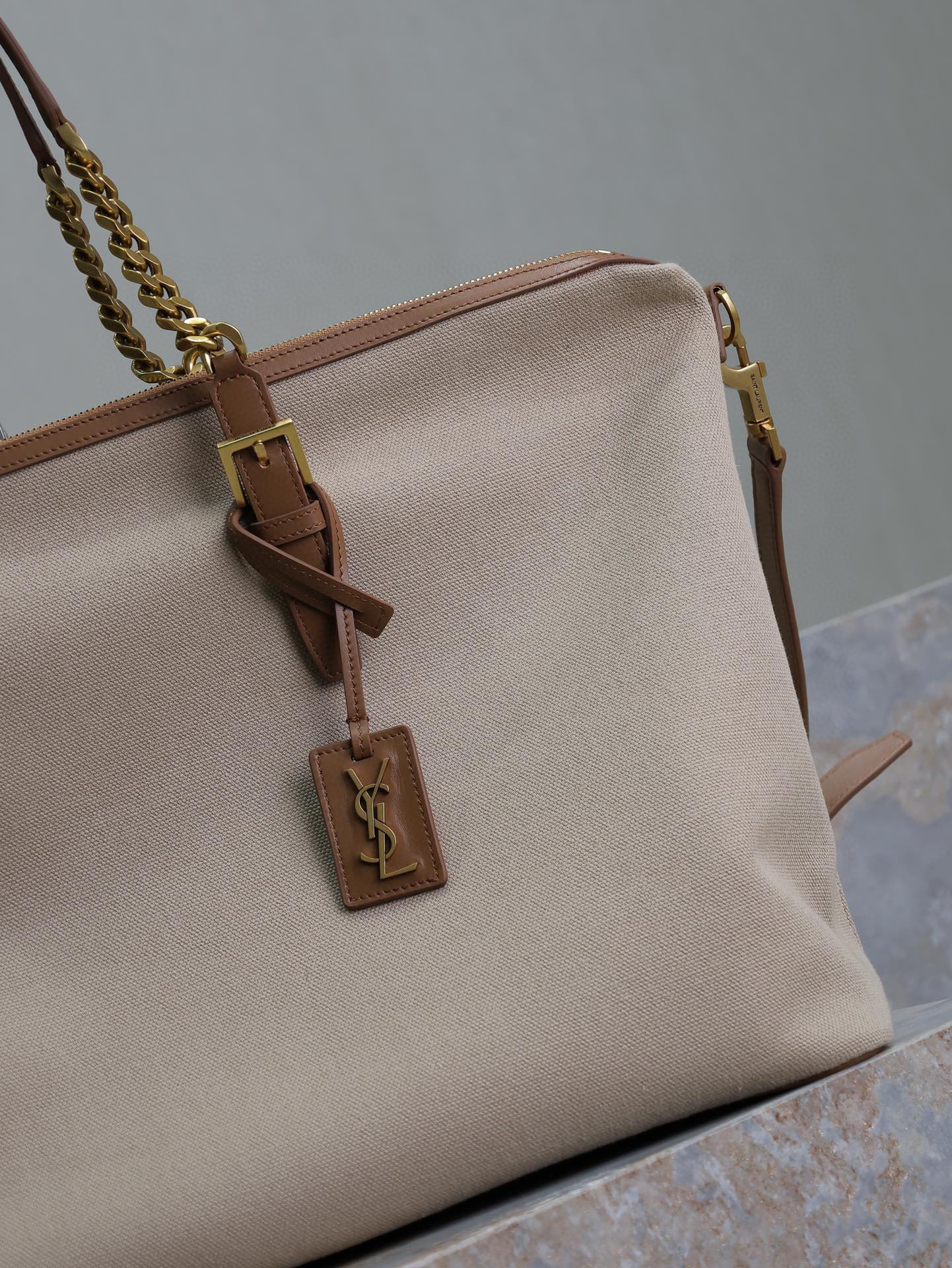 Borsa tote della spesa Yves Saint Laurent Laurent Dimensioni: 36*38*15cm