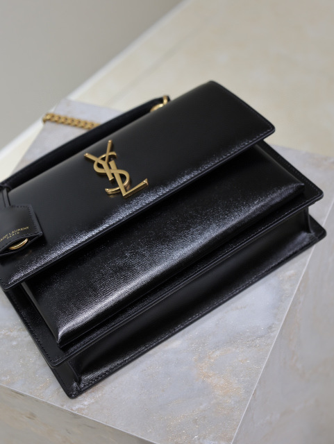 Yves Saint Laurent Sonnenuntergang Tasche Größe: 25 * 18 * 5 cm