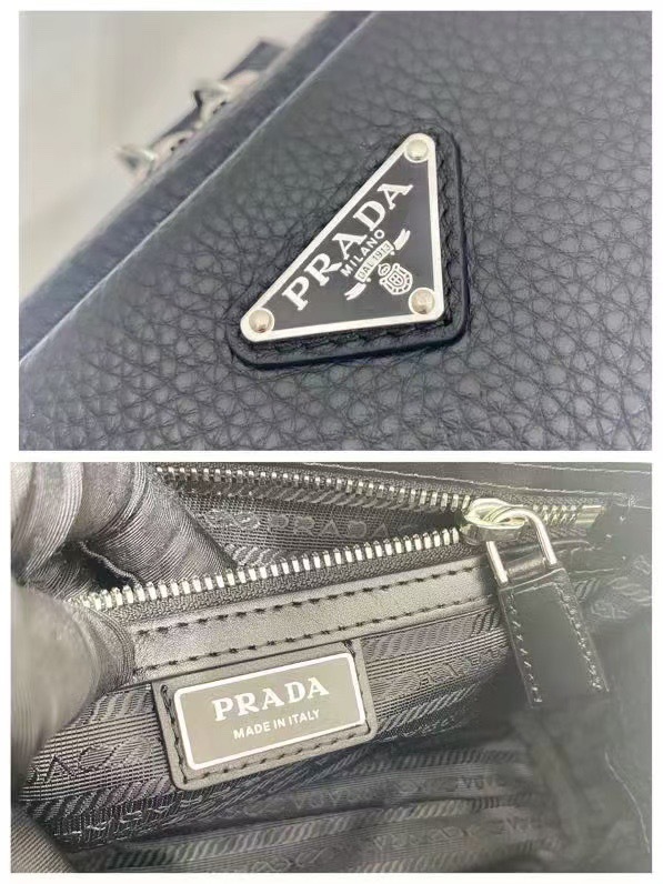 Prada 胸包 尺寸：19.5*13.5*6cm